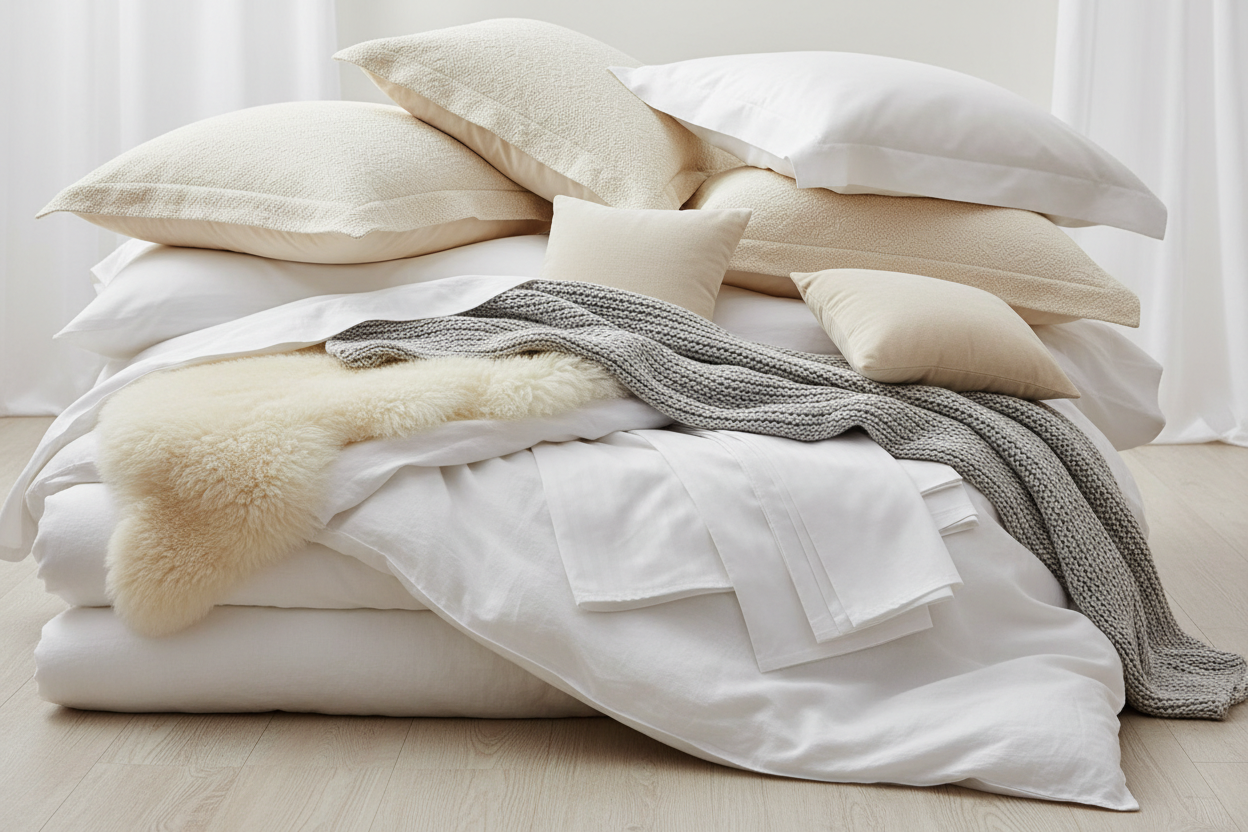 Just bedding not the bed 